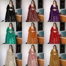 Party Indian Designer Pakistani Salwar Wear ReadyMade Dress Women Wedding Suit