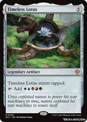 Timeless Lotus [ECC - 143] - NM [] TCG MTG