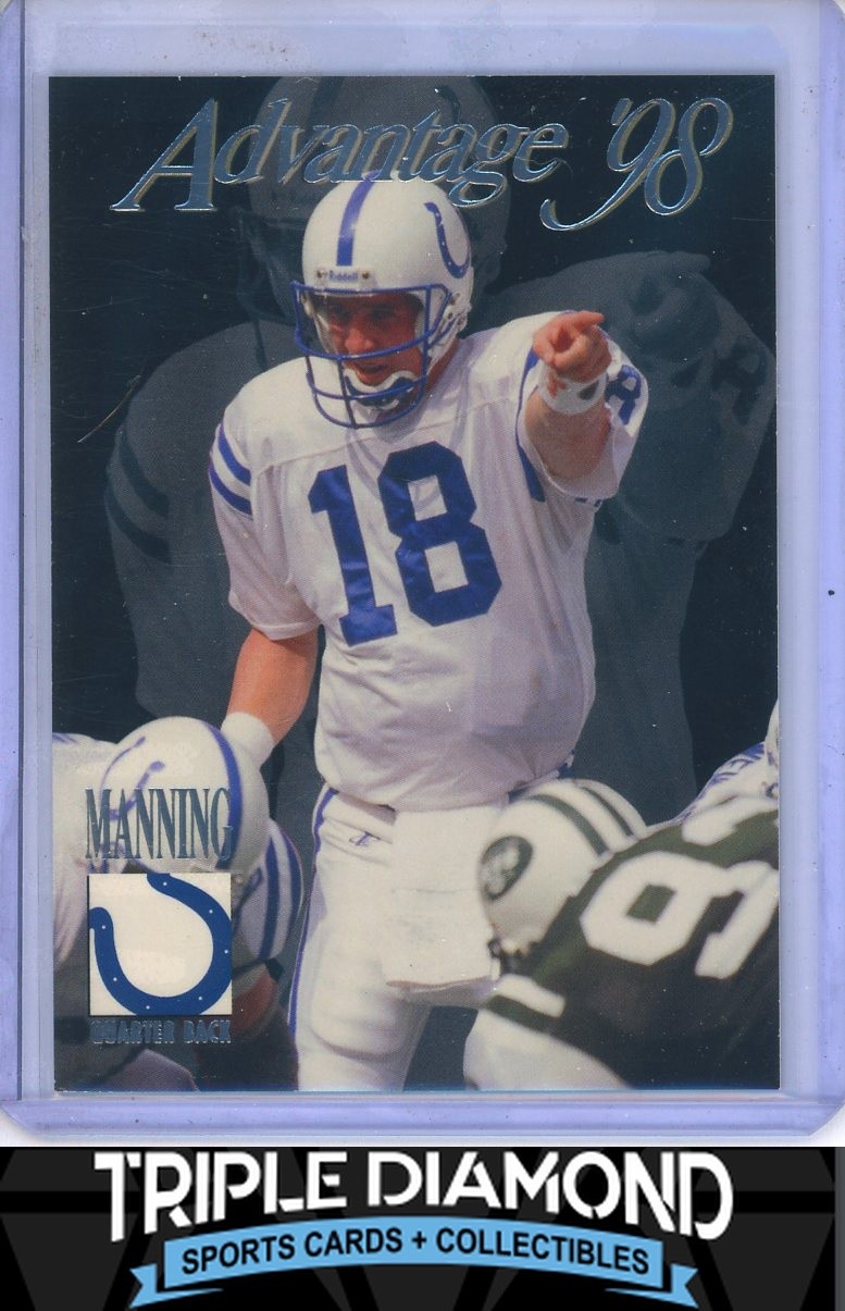 1998 Collector's Edge Advantage #189 Peyton Manning Rookie RC Colts S288