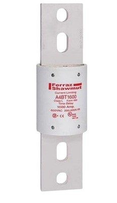 Mersen A4BT1600  Fuse  Time Delay, 200kA AC/100kA DC, 600VAC, 500VDC, 1600A