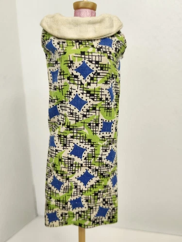 Vintage Barbie Clone Doll Dress Wendy Wardrobe Bild Lilli Geometric