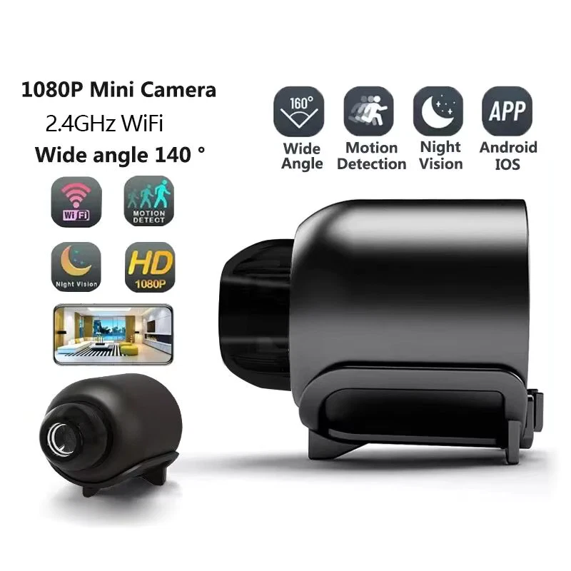 X5Mini Night Vision 1080P Wireless Surveillance Camera Lightweight Portable Gift - Image 3 of 4