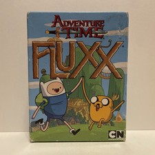 FLUXX ADVENTURE TIME Card Game 2015 Looney Labs COMPLETE Cartoon Network
