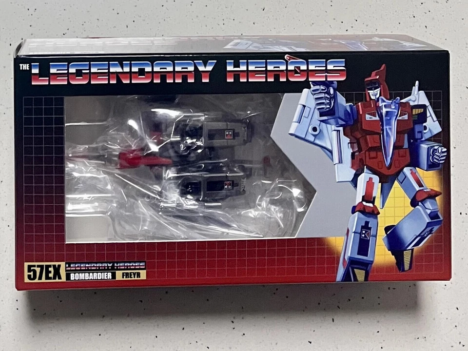 New Newage H57EX Freyr Swoop Red & Black Toy Color Version Action Figure Gift - Image 2 of 4