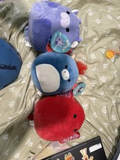 Jazwares Squishmallow Lot Of 3 Medium Sized