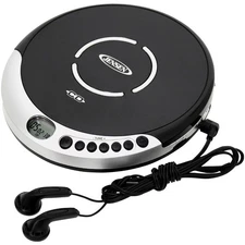 JENSEN® Portable CD Player with Bass Boost