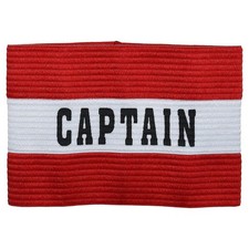 Precision Captains Armband Junior Red Junior Red