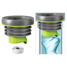 Toilet Flange Sealing Ring Flange Gasket Professional Watertight Wax Ring Gasket