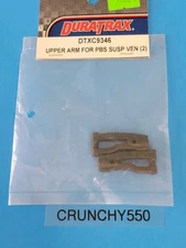 Duratrax DTXC9346 Vendetta Front Upper Arms Pivot Ball Suspension Vintage RC