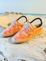 Superdry Coral Pineapple Print Espadrilles Womens Summer Beach Shoes UK 5, 6, 7