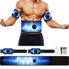 ABS Stimulator, Muscle Machine Workout Equipment, Ab Toning Belt Muscle Toner...