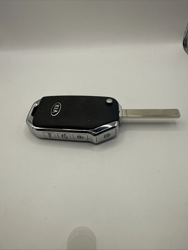 原始设备制造商 2019 - 2021 起亚 FORTE FLIP 钥匙遥控器 FOB 变速器 CQOTD00660 95430-M6000 — 第 2/4 张图片