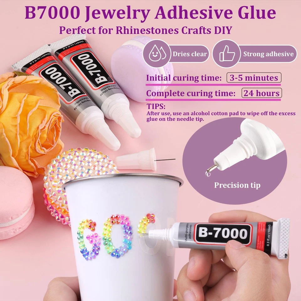 18000 piezas de diamantes de imitación de gelatina de resina para deslumbrante, multicolor 3 mm espalda plana arco iris Foto 4 de 4