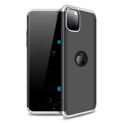 Hülle für Apple iPhone 11 Pro Max Schwarz 360 Grad Handy Case & Glas ABVERKAUF!!