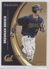 2015 Panini Cal Bears Gold 7/25 Brennan Boesch #42 6w6
