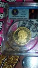 This Is The 12th President Zachary Taylor $1 Coin 2009-S PCGS PR69 Proof DCAM