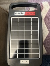 10 Miles Solar Electric 10M 0.18J, Solar Electric Fence- No cables/chargers