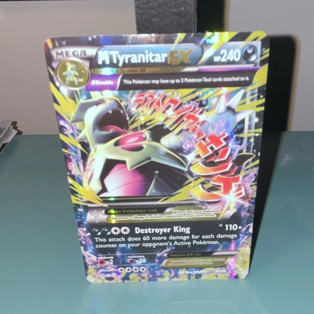 tyranitar ex pokemon card value for sale favorite character Amazon.com: Pokemon TCG Mega Tyranitar-Ex