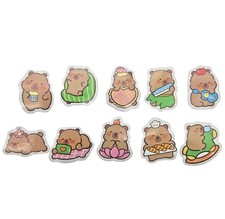 Lot Of Cute Capybara Laptop Phone Kids Stickers Pack
