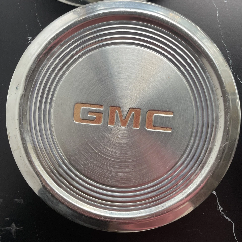 "4 BONITOS TAPACUBOS DE ALUMINIO OEM 83-94 GMC SAFARI SONOMA PLATO PERRO RUEDA DE 15"" 10 3/4""" Foto 4 de 4