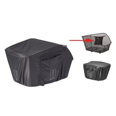 Basil Regenschutzhaube Größe L Für Fahrrad HR Körbe Schwarz Icon Bold Cento