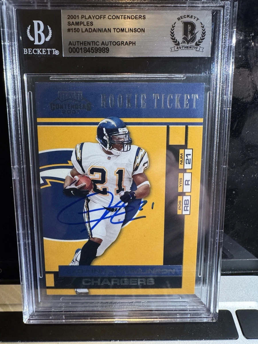 LaDainian Tomlinson Football Sports Trading Card Singles Rookie