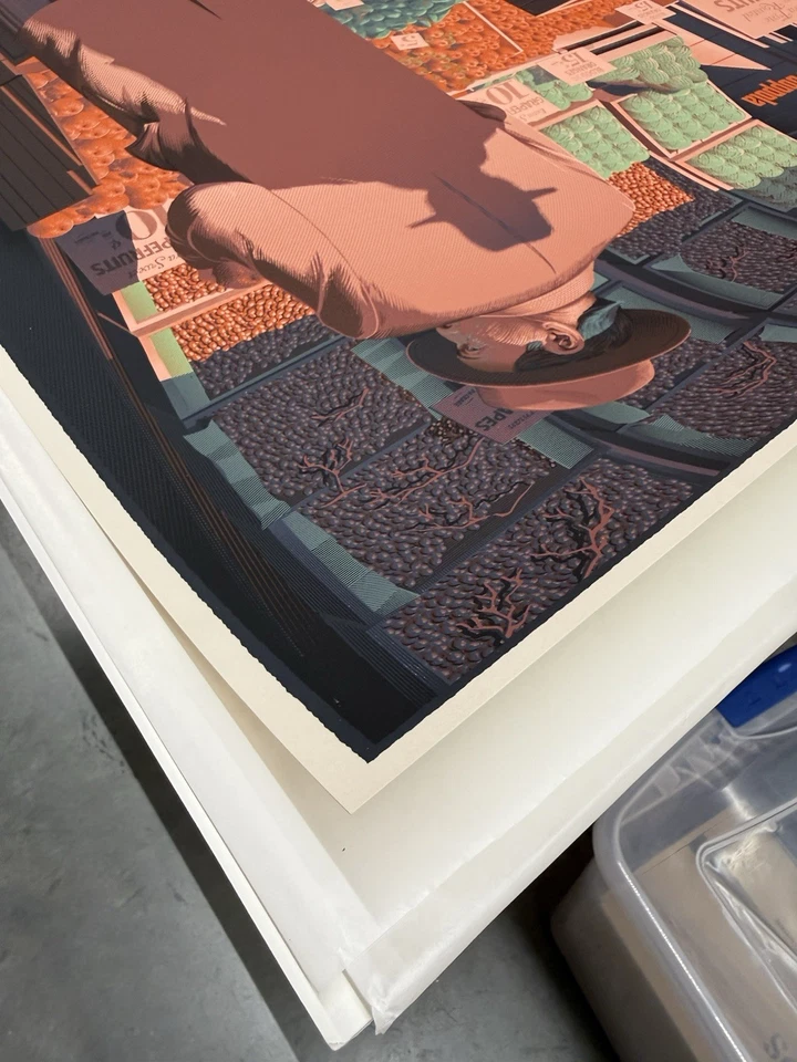 Conjunto Mondo Prints O Poderoso Chefão 1 e 2 por Laurent Durieux! Estado perfeito S/N - Imagem 4 de 4