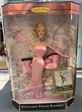Barbie Collector Edition Marilyn Gentlemen Prefer Blondes New Unopened