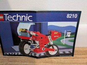 Vintage Lego Technic Model: 8210 Nitro GTX Bike - Complete with Instructions.
