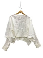 Maison Margiela/Long-sleeved shirt/Size 38/Cotton/White/Solid color/S52DL0187//