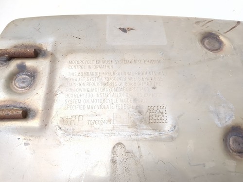 15-24 Can-Am Spyder F3 LTD SE6 Exhaust Muffler Header Catalytic Converter Pipe S - Picture 9 of 10