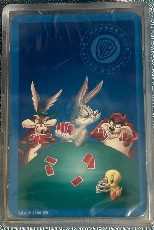 Warner Brothers - Looney Toons Poker Playing Characters Playing Cards