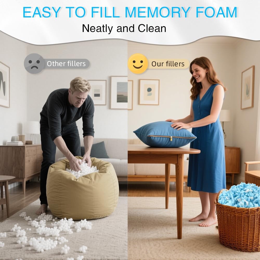 Ipetboom Zachte Schuimkorrels Vulling Veerkrachtige Bean Bag