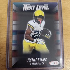 2026 Sage Low Series Football - Justice Haynes #94 - Next Level Black