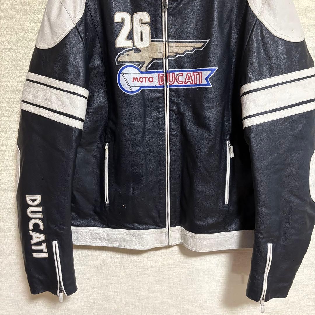 Ducati Performance Leather Jacket Rider Italy Made - image 3