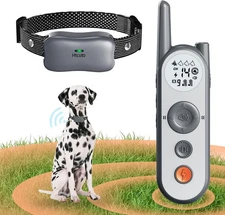 3500 Ft Wireless Dog Fence with 6100Ft Training Remote Collar, 185 Day Batter...