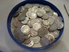 100 Roosevelt  Dimes 90% Silver 10 Cent Coins  1946-1964