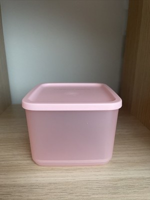 Tupperware Cubix Behälter Dose 1 L Rosa Neu