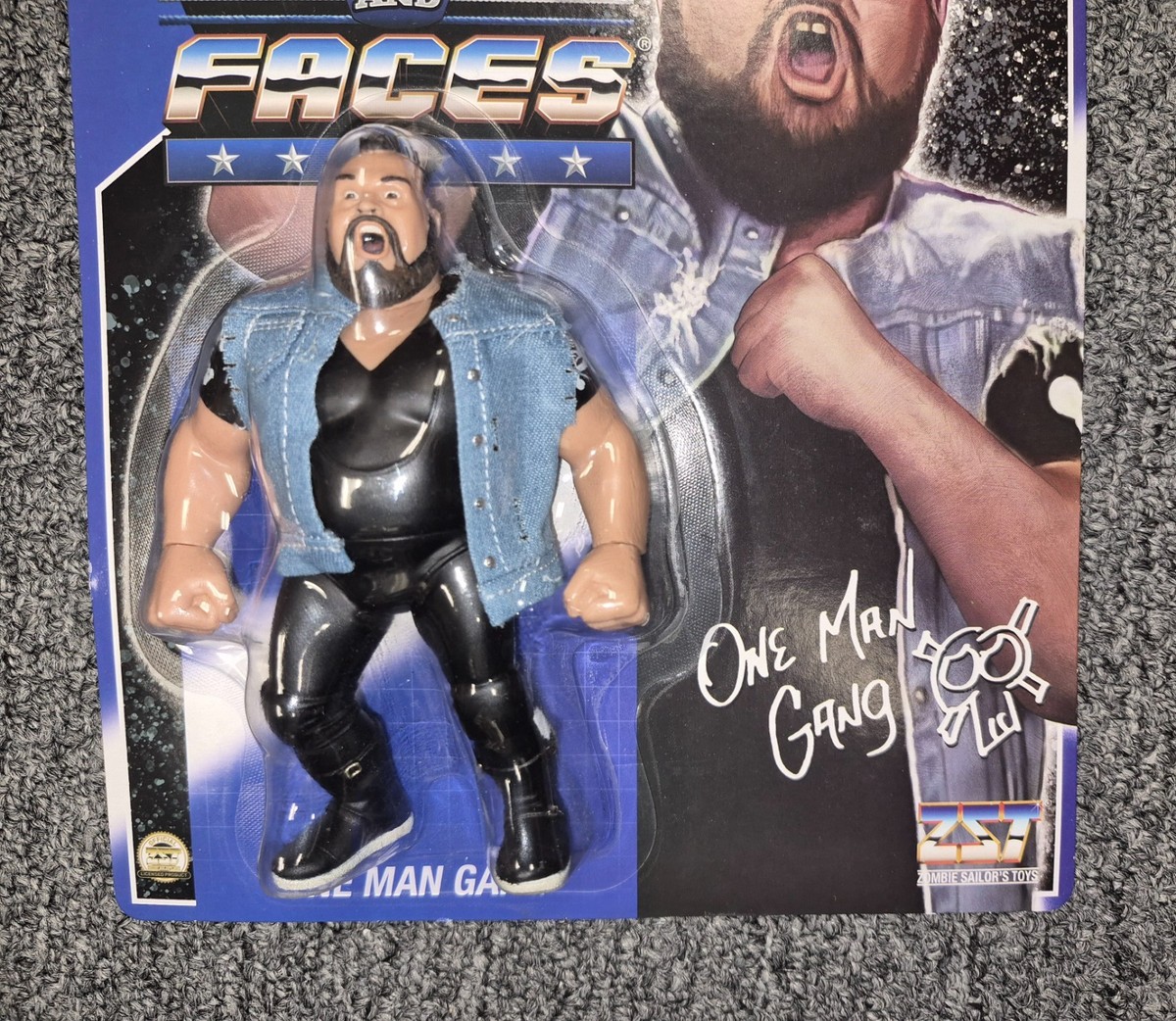 WWF WWE Heels And Faces One Man Gang Action Figure Zombie Sailor