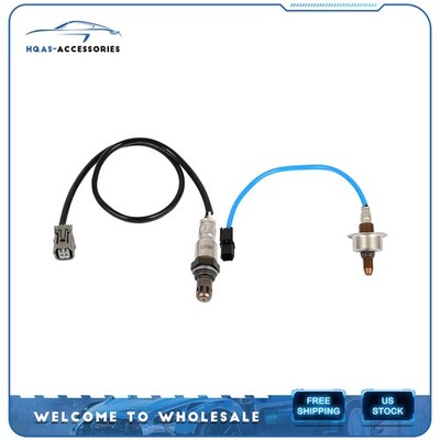 2PCS Oxygen O2 Sensor Upstream+Downstream For 2015-2019 Honda Fit L4 1.5L