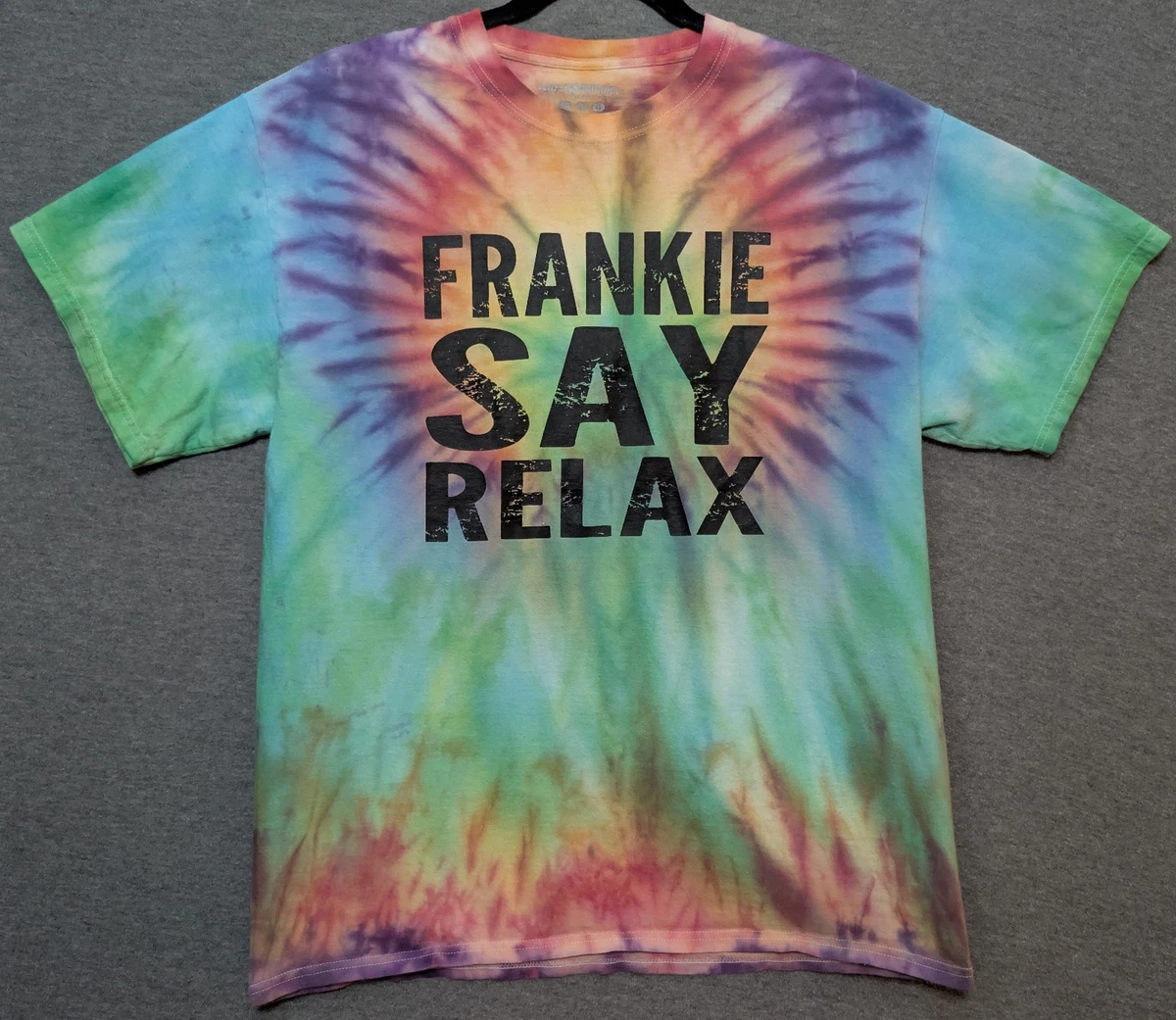 3styler Frankie Says Relax T-shirt voor heren, grappig muziekshirt