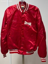 Vintage Anheuser Busch A & Eagle Collection Size L Budweiser Jacket Pre-Owned
