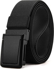 Tactical Belt Men Quick Release Stretch Military Work Hiking Belt