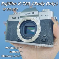 Fujifilm X-T20 Mirrorless Digital Camera 24.3MP Silver English support