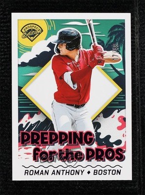 2024 Prospect Edition Prepping for the Pros Purple 17/49 Roman Anthony #15 1v3
