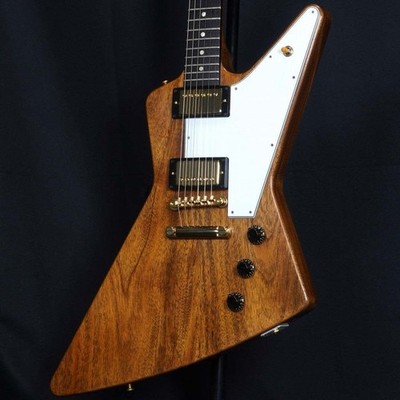 Gibson Custom Shop 1958 Mahogany Explorer Reissue Antique Natural New Electric