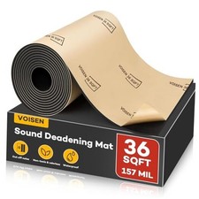 Sound Deading Material for Cars, 157 MIL 4 mm 36 sqft Sound Deadening