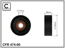 Poulies diverses Mercedes 200