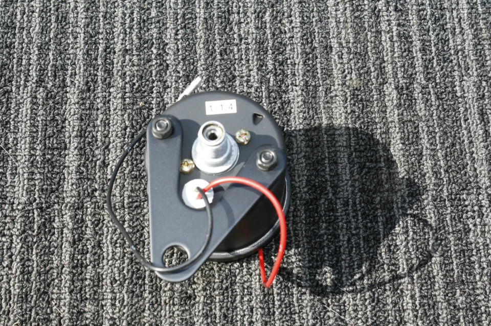 HONDA NEGRO Mini Tach Relación 1:7 Tacómetro Medidores CB200 CB350 CB450 CB550  Foto 3 de 4