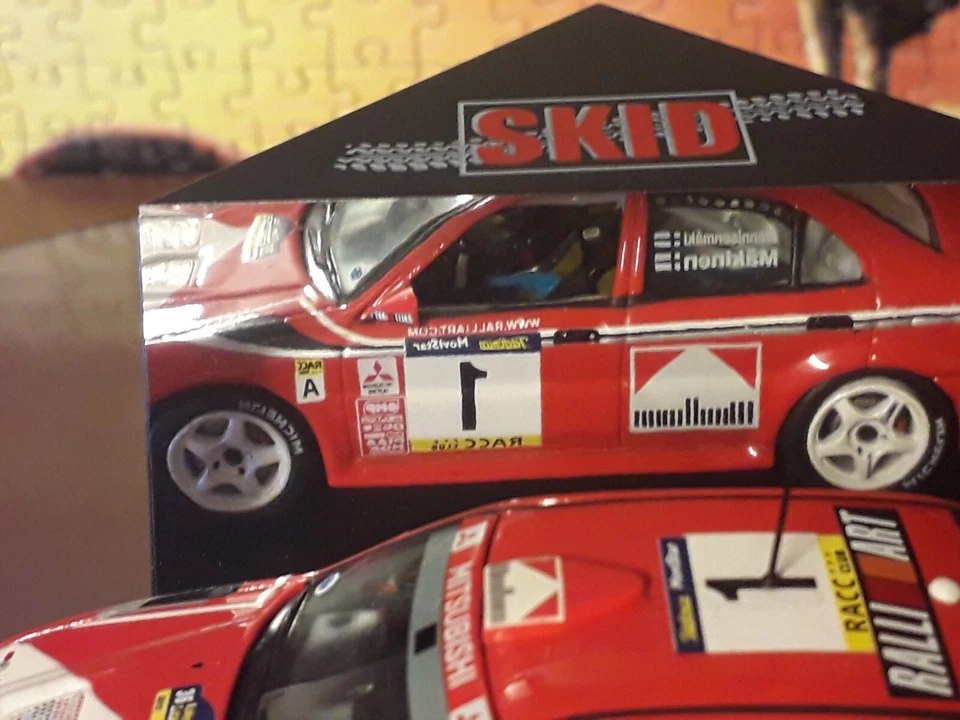 skid skm153 mitsubishi lancer evo VI rally catalunya-costa brava 2000 T.MAKINEN - Immagine 4 di 4